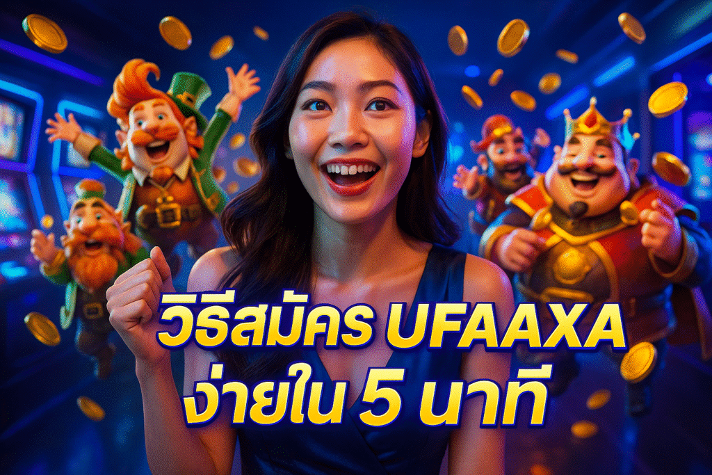 วิธีสมัคร UFAAXA ง่ายใน 5 นาที