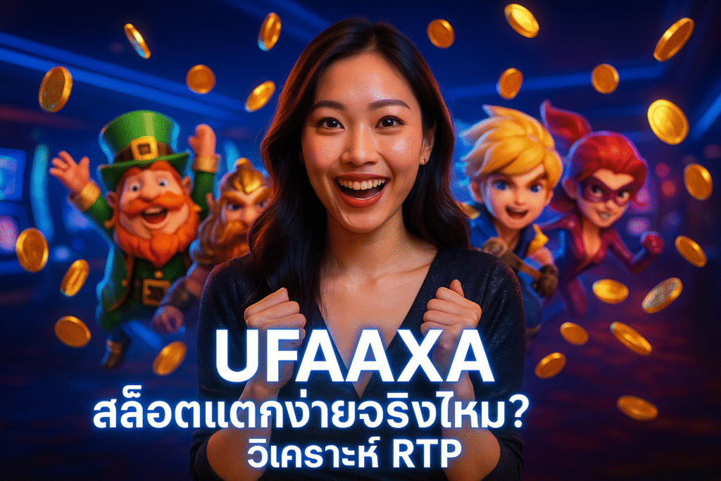 UFAAXA สล็อตแตกง่ายจริงไหม? วิเคราะห์ RTP