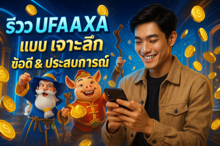 รีวิว UFAAXA แบบเจาะลึก ข้อดี & ประสบการณ์